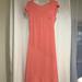 Zara Dresses | Euc Zara Women Midi Dress | Color: Orange | Size: S