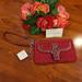 Coach Bags | Coach Red Signature Collection Wristlet | Color: Red | Size: Os
