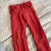 Zara Bottoms | Girls Zara Jeans | Color: Red | Size: 7g