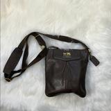 Coach Bags | Coach Swingpack Madison Leather Brown Shoulder Bag | Color: Brown/Gold | Size: Os