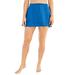 Plus Size Women's A-Line Swim Skirt with Built-In Brief by Swim 365 in Dream Blue (Size 20) Swimsuit Bottoms