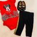 Disney Matching Sets | Disney Mini Mouse Baby Girl Outfit | Color: Black/Red | Size: 3-6mb