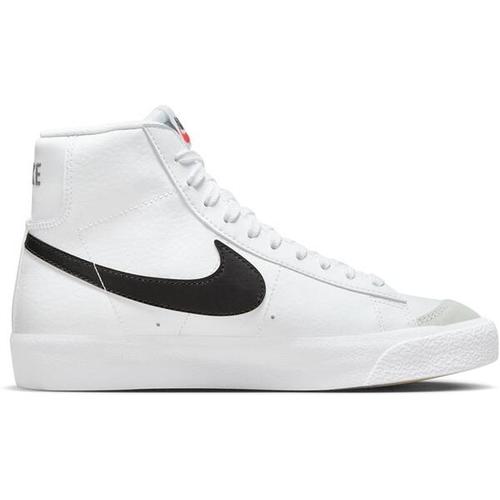 NIKE Lifestyle - Schuhe Kinder - Sneakers Blazer Mid 77 Kids (GS), Größe 40 in WHITE/BLACK-TEAM ORANGE