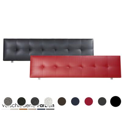 Hasena Wood-Line Kopfteil Ronna 160 cm / PK4 Echtleder 516 notte Image