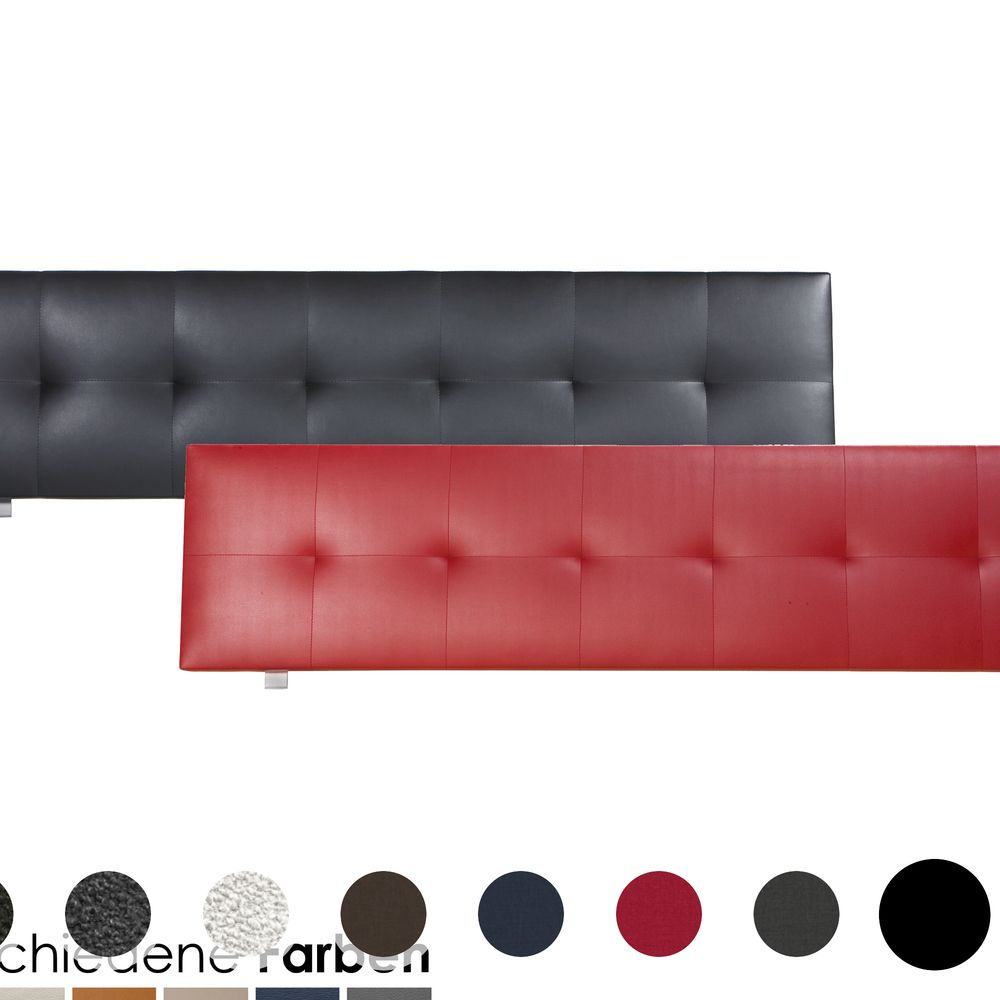 Hasena Wood-Line Kopfteil Ronna 160 cm / PK4 Echtleder 515 panna Image