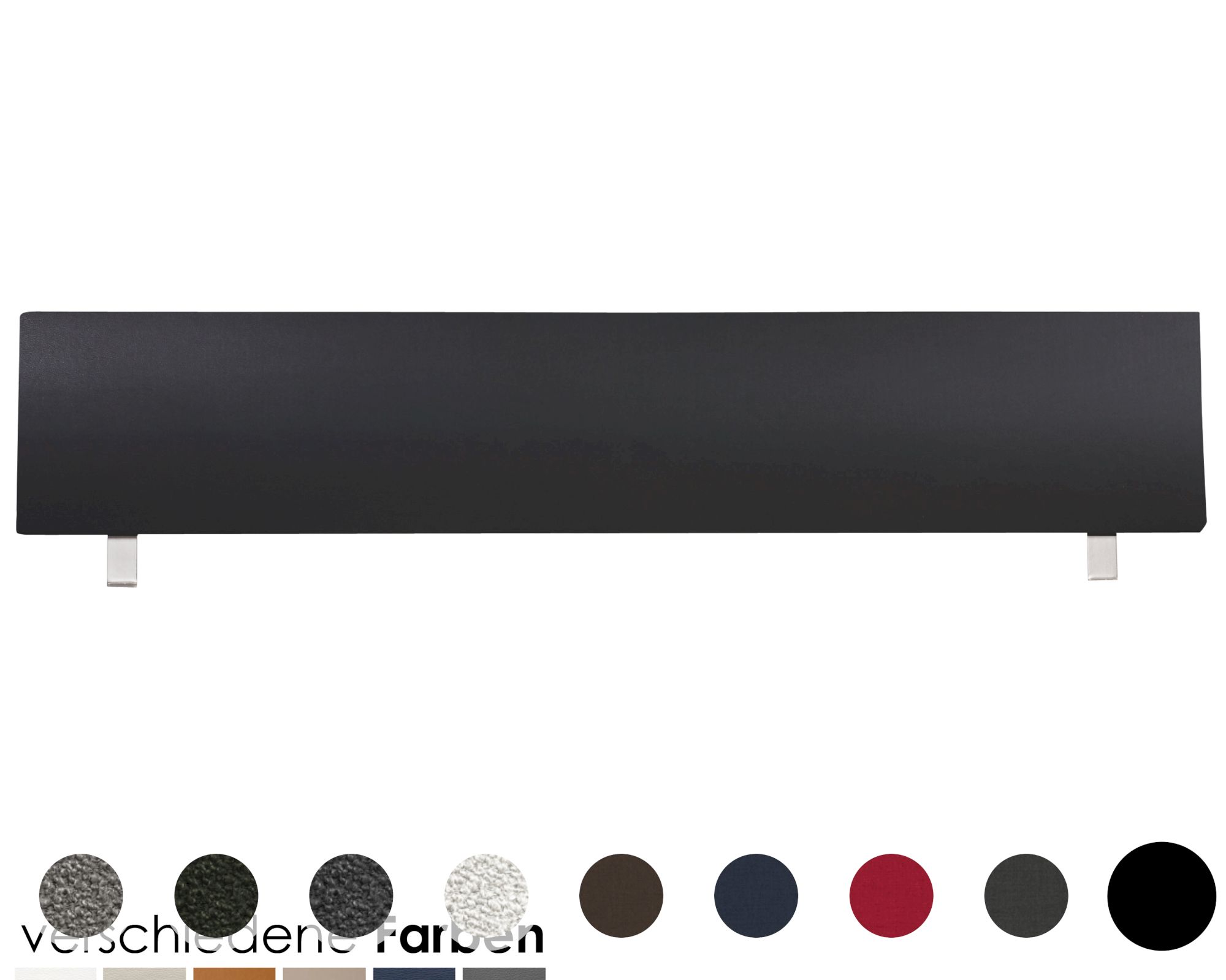 Hasena Soft-Line Kopfteil Lenio 200 cm / PK3 Kitana 601 nougat Image