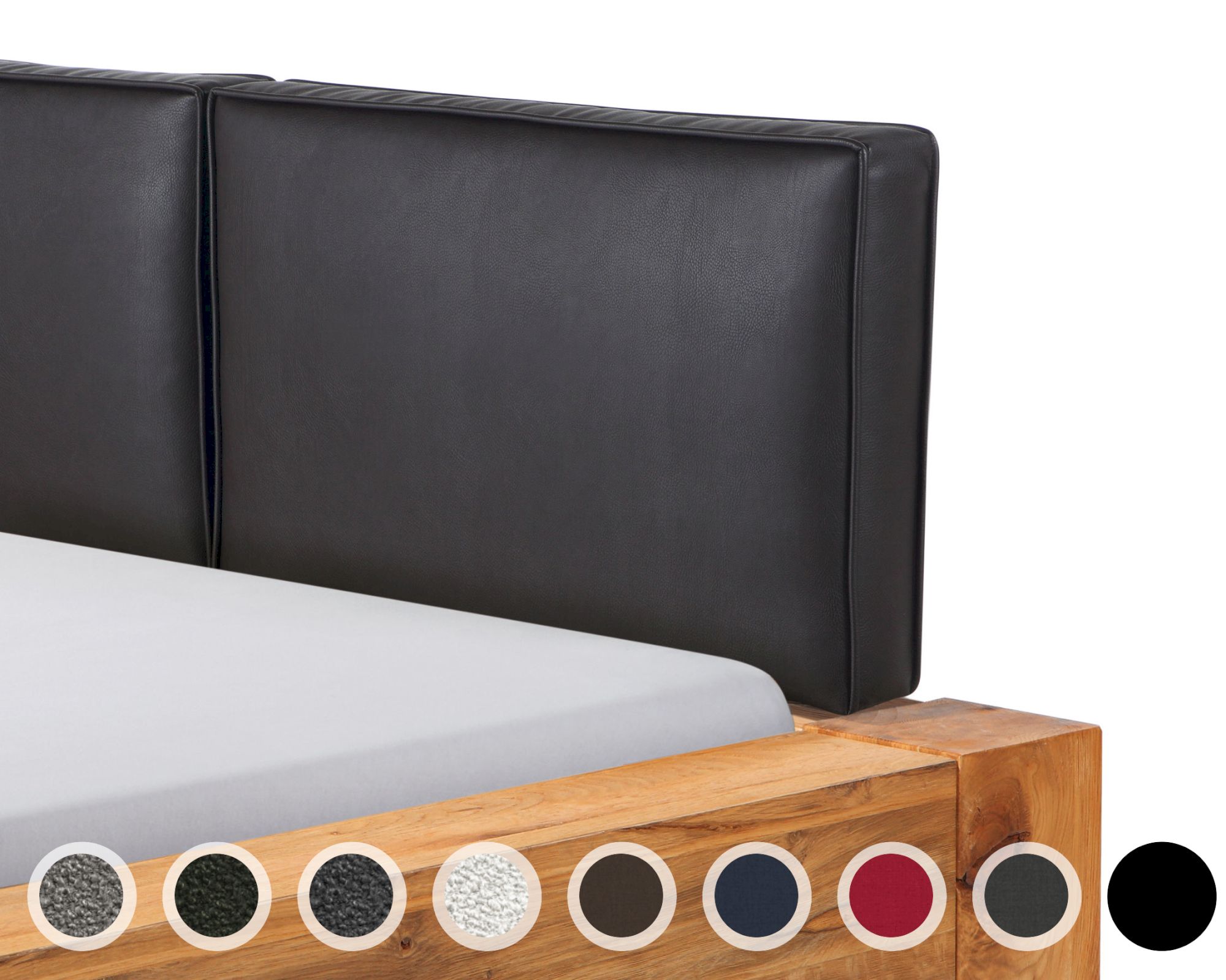 Hasena Oak-Line Wild Kopfteil Dorma 160 cm / PK3 Ranch 664 hunter Image