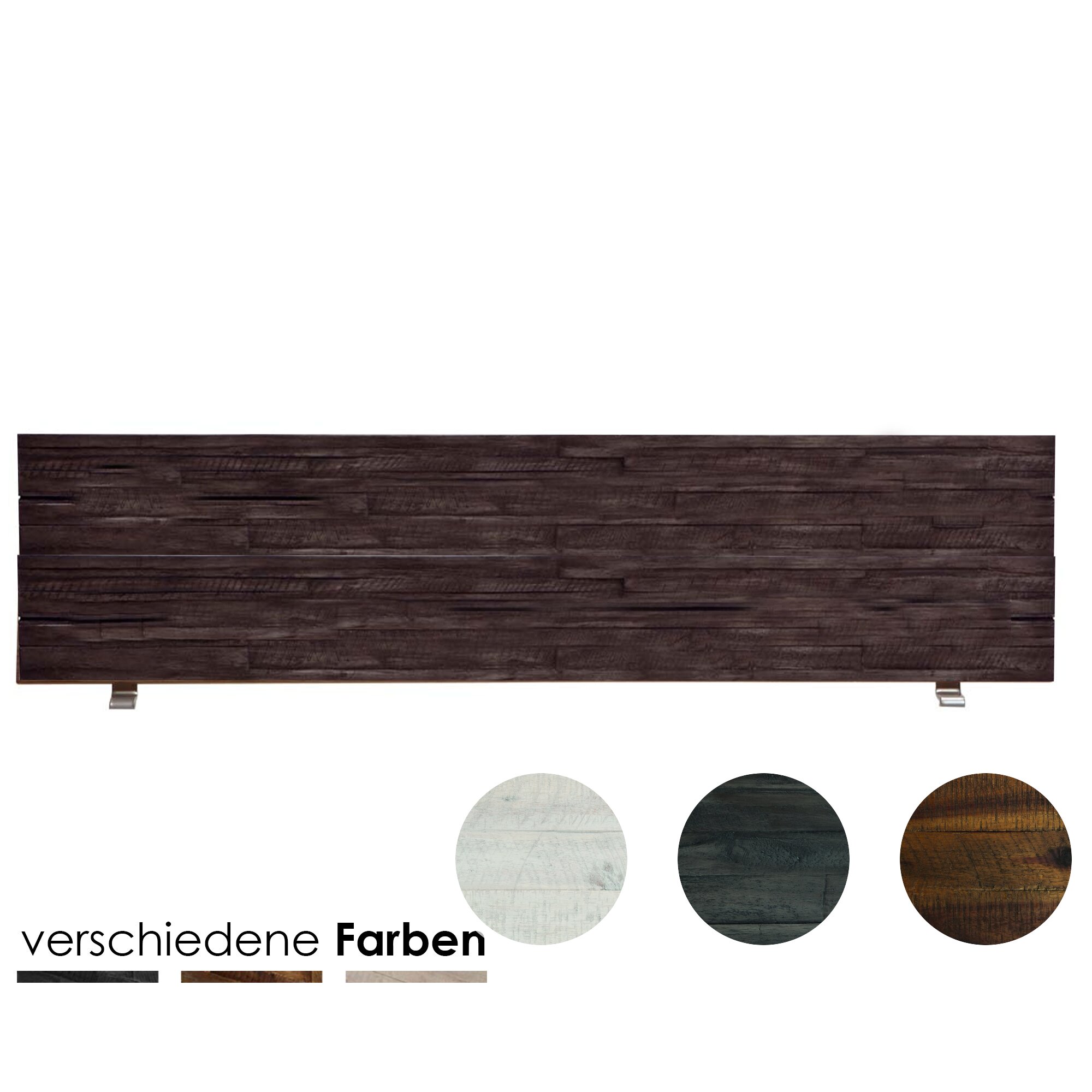 Hasena Factory-Line Kopfteil Varus 200 cm / Akazie Vintage braun, lackiert Image