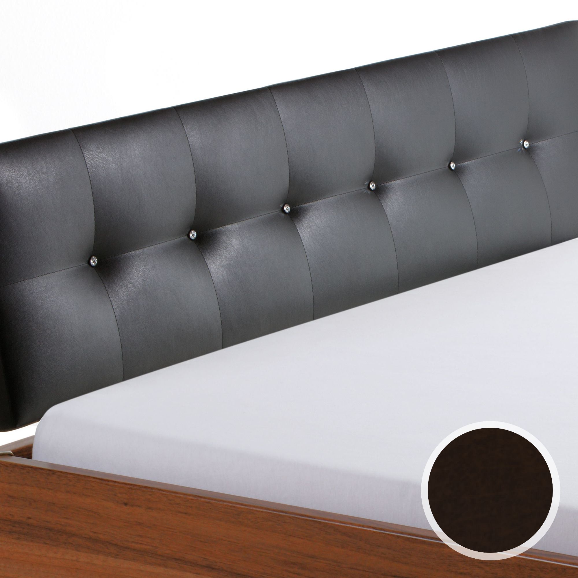 Hasena Movie-Line Kopfteil Ronna Star 200 cm / PK4 VI 521 marone Image