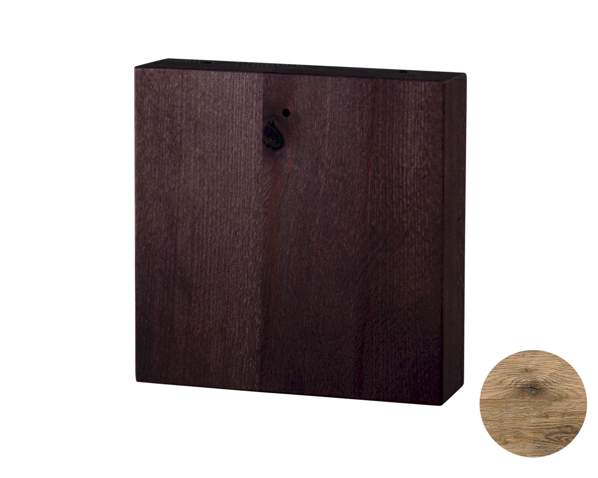 Hasena Oak-Vintage Füsse Tava 4er-Set / 20 cm / Wildeiche vintage