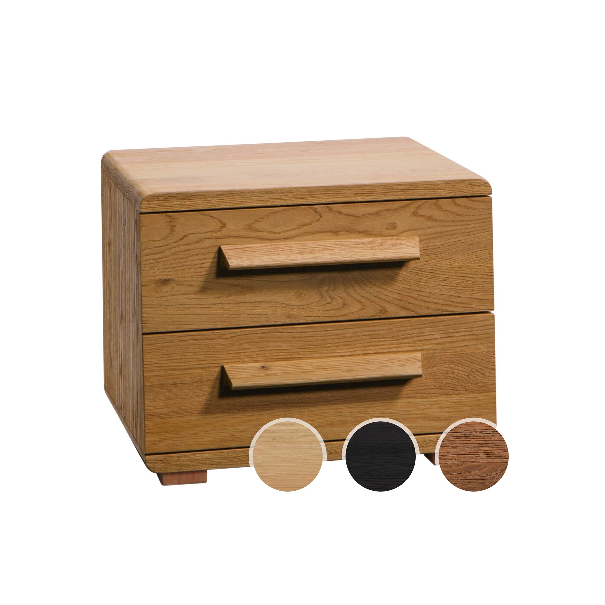 Hasena Oak-Line Nachttisch Noma Kernbuche natur
