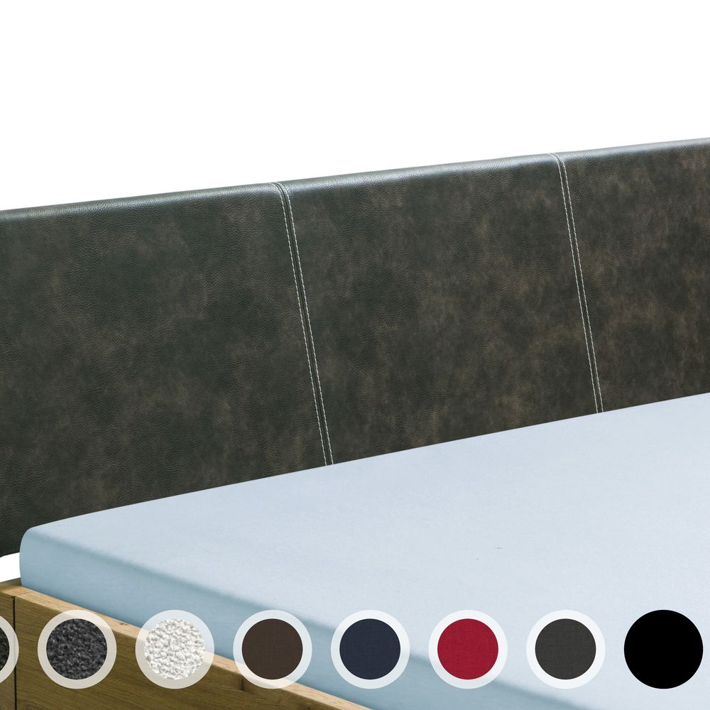 Hasena Top-Line Kopfteil Arora 100 cm / PK3 Ranch 661 grit Image