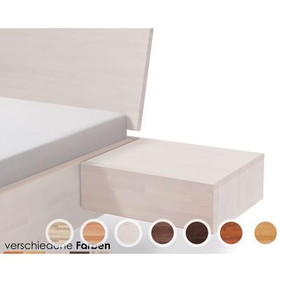 Hasena Wood-Line Nachttisch Caja Buche weiss deckend