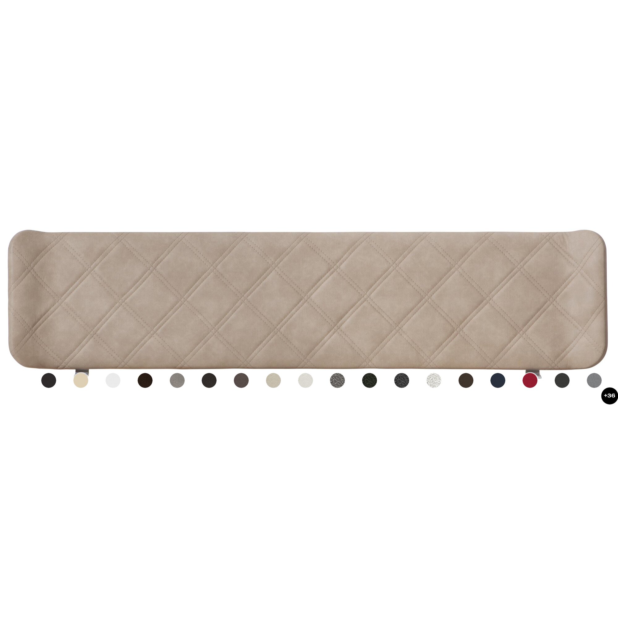 Hasena Oak-Line Kopfteil Gabo 180 cm / PK3 Casual 334 Carbon Image