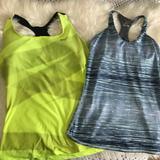 Nike Tops | 2 Nike Workout Tank | Color: Blue/Green | Size: S