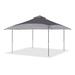 E-Z UP Spectator Instant 13 Ft. W x 13 Ft. D Steel Pop-up Canopy Metal/Steel/Soft-top in Gray | 116 H x 156 W x 156 D in | Wayfair SCSG13GY