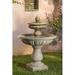 Campania International Longvue Concrete Fountain | 53 H x 36.5 W x 36.5 D in | Wayfair FT-225-VE