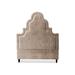 My Chic Nest Meela Upholstered Panel Headboard Upholstered in White/Brown | 65 H x 58 W x 5.9 D in | Wayfair 548-108-1140-F