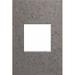 Legrand Hubbardton Forge Adorne® 1-Gang Rocker Wall Plate, Metal in Gray | 3.45 H x 5.13 W x 0.35 D in | Wayfair AWM1G2HFFE4