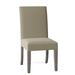 Hekman Jenny Side Chair Faux Leather/Upholstered/Velvet/Fabric in Gray | 40 H x 19.5 W x 25.75 D in | Wayfair 72771002-091G