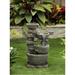 17 Stories Polyresin 3 Bowls Fountain, Fiberglass | 25.2 H x 11.8 W x 13.8 D in | Wayfair 3040B859593C4ED69257DDE6FDFE272B