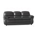 Lark Manor™ Kendig 86" Sofa Faux Leather/Polyester | 38 H x 86 W x 32 D in | Wayfair 5174E2D8A4C8481487808FBF36B72905