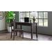 Arely Solid Wood Desk w/ Built in Outlets Wood in Brown Laurel Foundry Modern Farmhouse® | 30 H x 50 W x 20 D in | Wayfair