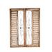 One Allium Way® 2 Piece Wall Décor Set, Wood in White | 48 H x 36 W x 2 D in | Wayfair 47CEB8CE6FD54FA08C31244FD2055D58