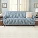 Red Barrel Studio® Moller Printed Box Cushion Sofa Slipcover Polyester, Size 40.0 H x 90.0 W x 40.0 D in | Wayfair E42B18779F8D4B709C9258C5CAFE2F43