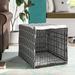 Midwest Homes For Pets Quiet Tme QuietTime Defender Crate Cover in Gray/Brown | 19 H x 18 W x 24 D in | Wayfair CVR24T-GY