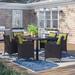 Sol 72 Outdoor™ Gather Rattan Outdoor Dining Set (7 Piece) Glass | 29.5 H x 71 W x 39.5 D in | Wayfair B99B7B0F5F4D42F18F1502BF3CF09C17