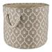 Tucker Murphy Pet™ Lattice Paw Fabric Bin Fabric in Brown | 15 H x 18 W x 18 D in | Wayfair 77C85B7888664893960BC12049DD9E9C