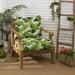 Bayou Breeze Corded Deep Indoor/Outdoor Lounge Chair Cushion, Polyester in Green | 23.5 W x 23 D in | Wayfair 8953B8C7EE5A4F50829773FDAEA31B12