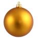 The Holiday Aisle® Sequin Ball UV Drilled Ball Ornament Plastic in Yellow | 6 H x 6 W x 6 D in | Wayfair THDA4417 42510596