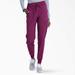 Dickies Women's Eds Essentials Jogger Scrub Pants - Wine Size S (L10674)