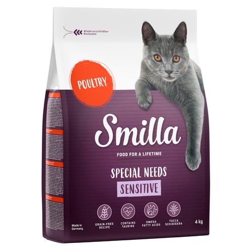 Smilla Adult Sensitive Getreidefrei Geflügel – 5 x 4 kg