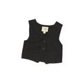 The Children's Place Tuxedo Vest: Black Jackets & Outerwear - Kids Boy's Size 5