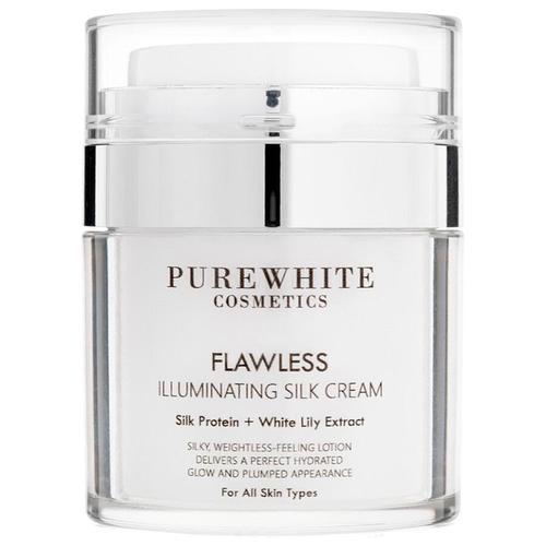 Pure White Cosmetics - Flawless Illuminating Silk Cream Gesichtscreme 50 ml