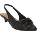 Extra Wide Width Women's The Tia Slingback by Comfortview in Black (Size 9 1/2 WW)