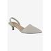 Extra Wide Width Women's Sarah II Slingback by Bella Vita in Natural Snake (Size 10 WW)