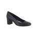 Wide Width Women's Proper Pumps by Easy Street® in Navy (Size 12 W)