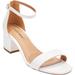 Extra Wide Width Women's The Orly Sandal by Comfortview in White (Size 8 1/2 WW)