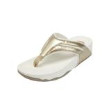 Women's The Sporty Thong Sandal by Comfortview in Gold (Size 12 M)