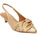 Women's The Tia Slingback by Comfortview in Gold (Size 9 1/2 M)