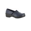 Extra Wide Width Women's Origin Slip-On by Easy Street in Navy Tool (Size 10 WW)