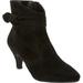 Wide Width Women's The Corrine Bootie by Comfortview in Black (Size 9 W)