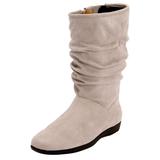 Extra Wide Width Women's The Aneela Wide Calf Boot by Comfortview in Oyster Pearl (Size 9 WW)