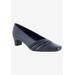 Women's Entice Pump by Easy Street in Navy (Size 7 M)