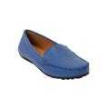 Extra Wide Width Women's The Milena Moccasin by Comfortview in Royal Navy (Size 11 WW)