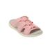 Women's The Alivia Water Friendly Slip On Sandal by Comfortview in Dusty Pink (Size 7 1/2 M)